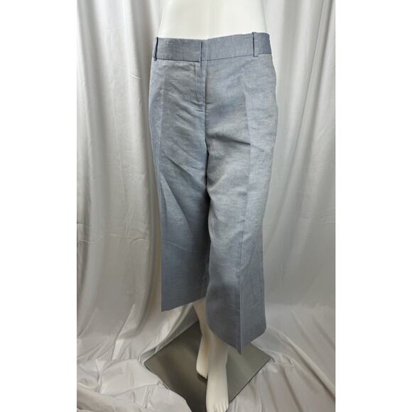 Ann Taylor LOFT Wide Leg Cropped Pants, Blue, Sz: 10, 51-36 - Picture 12 of 15